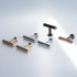 Knob T Viva - Brushed brass Knob T Viva - Brushed brass