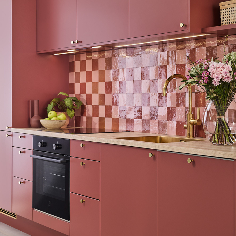 Knob Copenhagen - 25mm - Raw/Polished brass