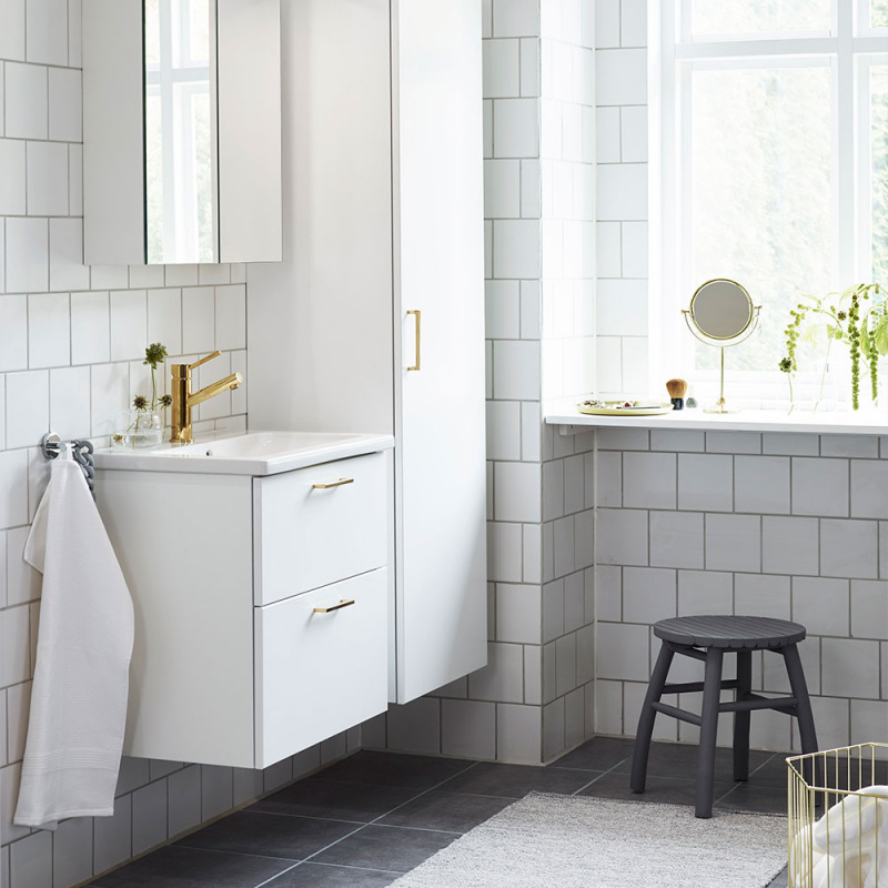 Handle 0143 - 128mm - Polished brass