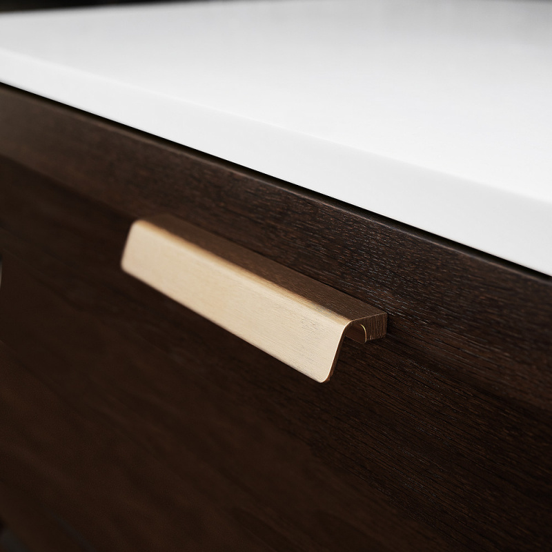 Handle Fringe - 160mm - Brushed brass