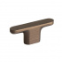 Knob T Vibe Plain - Dark bronze Knob T Vibe Plain - Dark bronze