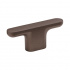 Knob T Vibe Plain - Dark bronze Knob T Vibe Plain - Dark bronze