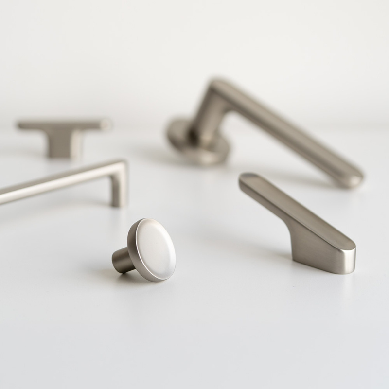 Knob T Vibe Soft - Stainless steel look