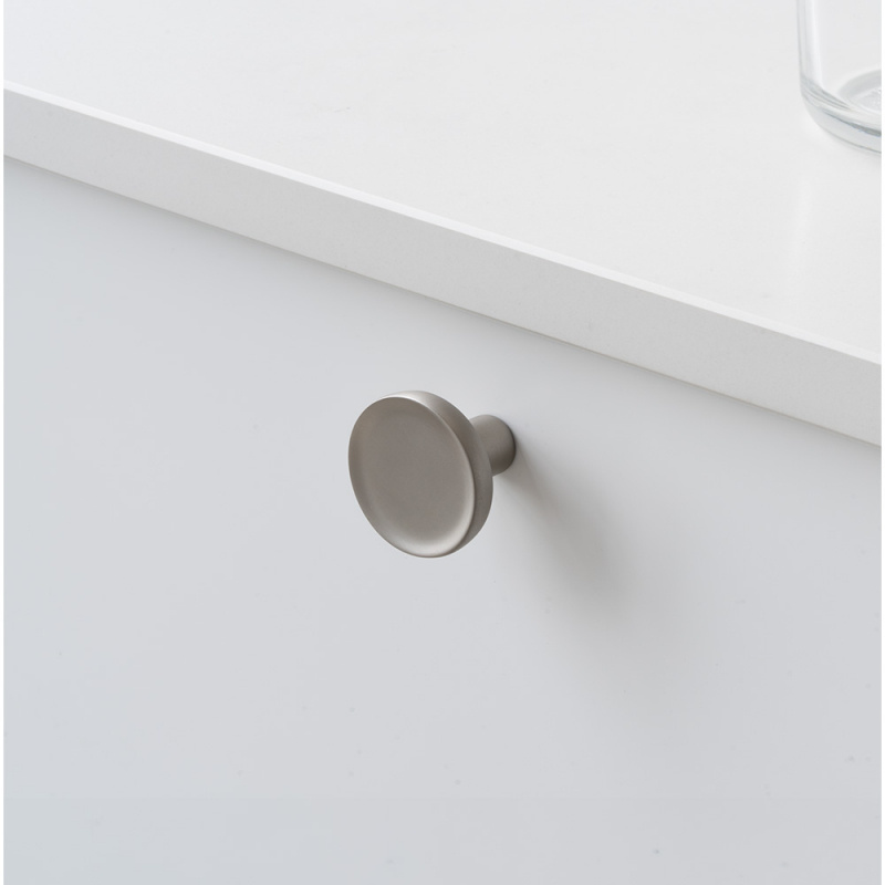 Knob Vibe Soft - 38mm - Stainless steel look