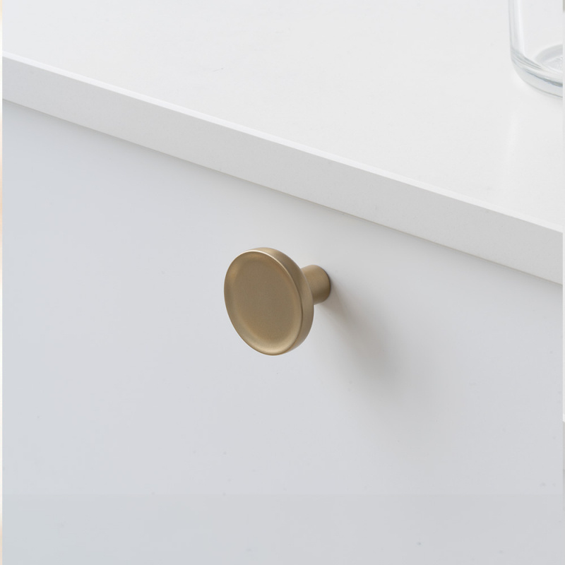 Knob Vibe Soft - 38mm - Brushed gold