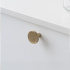 Knob Vibe Soft - 38mm - Brushed gold Knob Vibe Soft - 38mm - Brushed gold