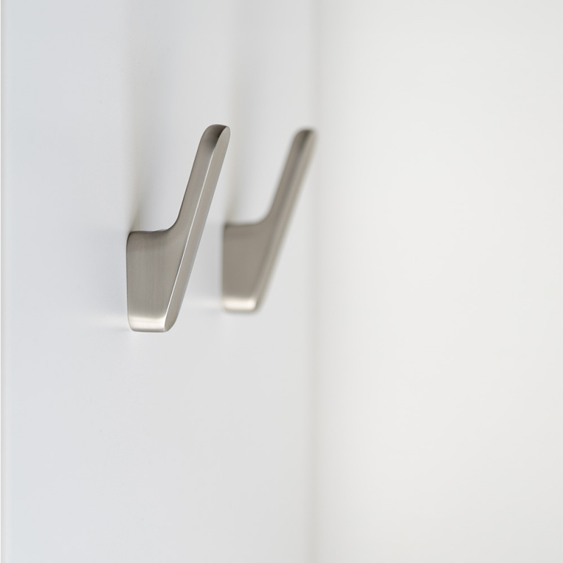 Hook Vibe Soft - Stainless steel look