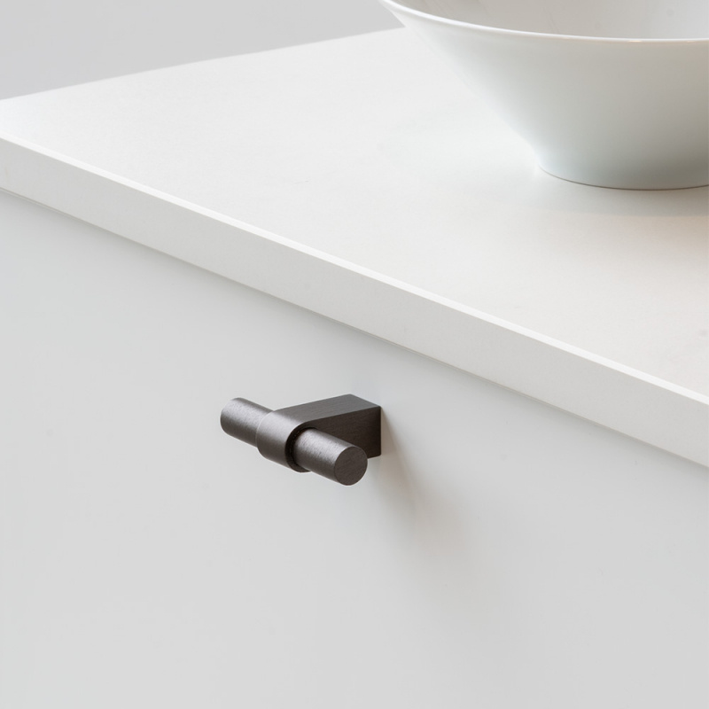 Knob T Trace - Dark bronze