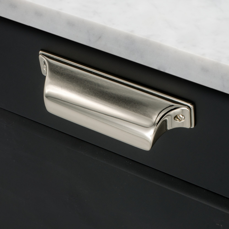 Bin Pull Timjan - 64mm - Nickel plated