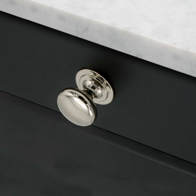 Knob Mynta - 32mm - Nickel plated