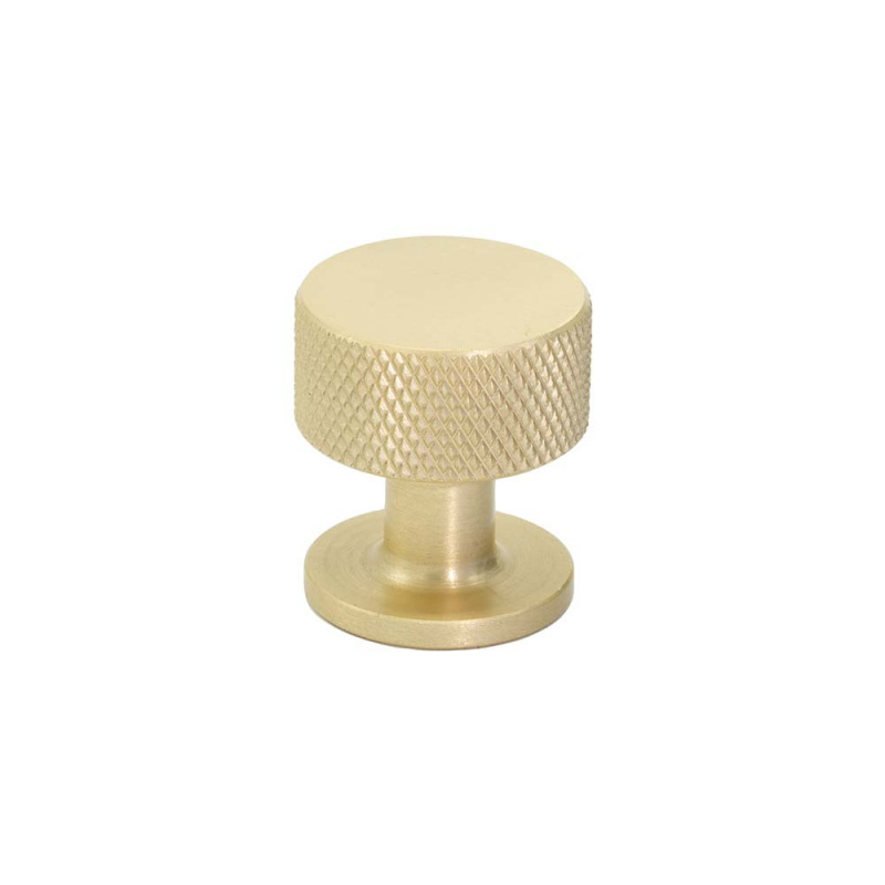 Knob Crest - 26mm - Brass