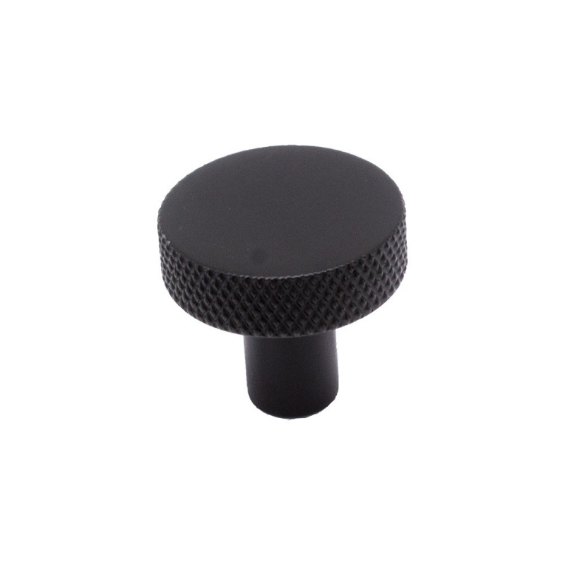 Knob Flat - 26mm - Matt black