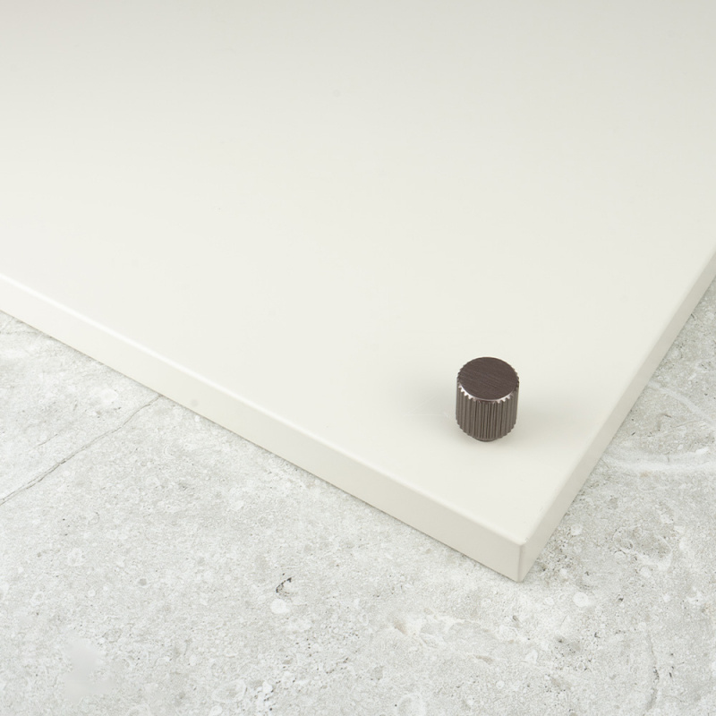 Knob Helix Stripe - Dark bronze