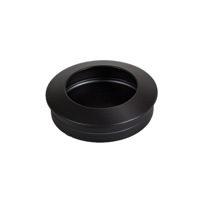 Recessed handle Hollow - 40mm - Matt black