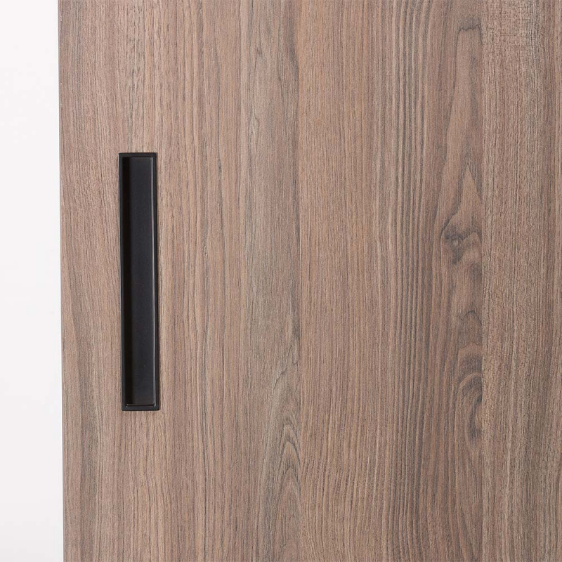 Recessed handle Cubic - Matt black