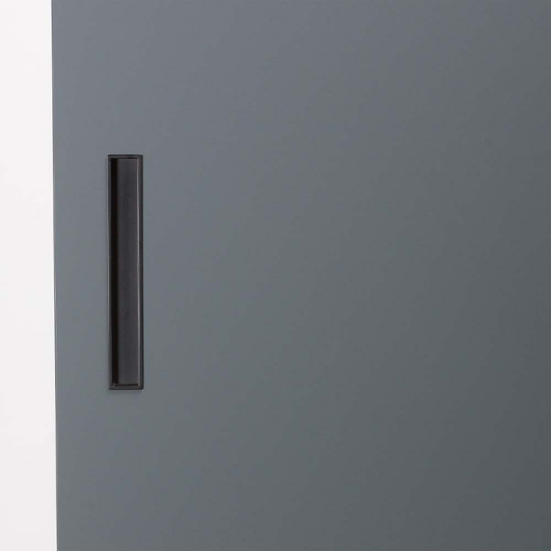 Recessed handle Cubic - Matt black