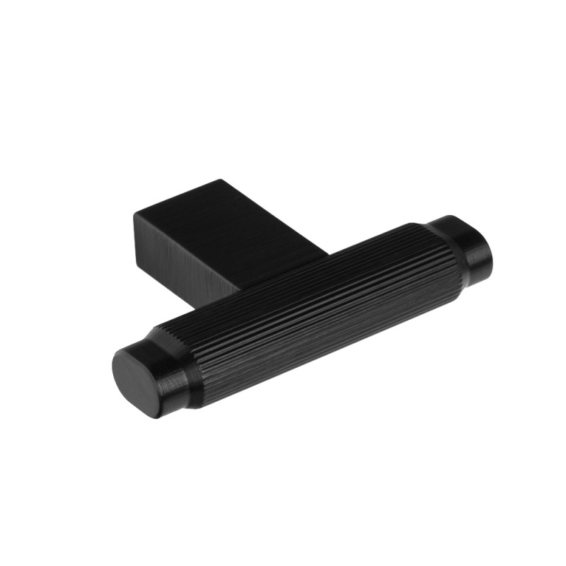 Knob T Brooklyn - Brushed black