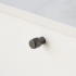 Knob Brooklyn - Brushed titanium black Knob Brooklyn - Brushed titanium black