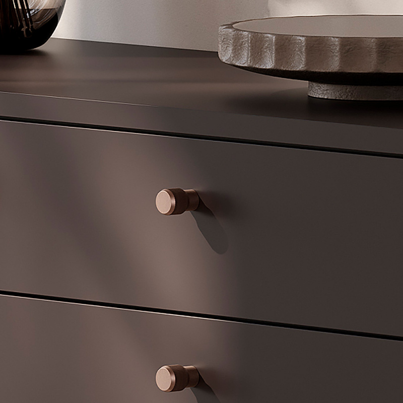 Knob Brooklyn - Brushed bronze