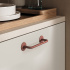 Handle Milano - 160mm - Volcanic Red Handle Milano - 160mm - Volcanic Red