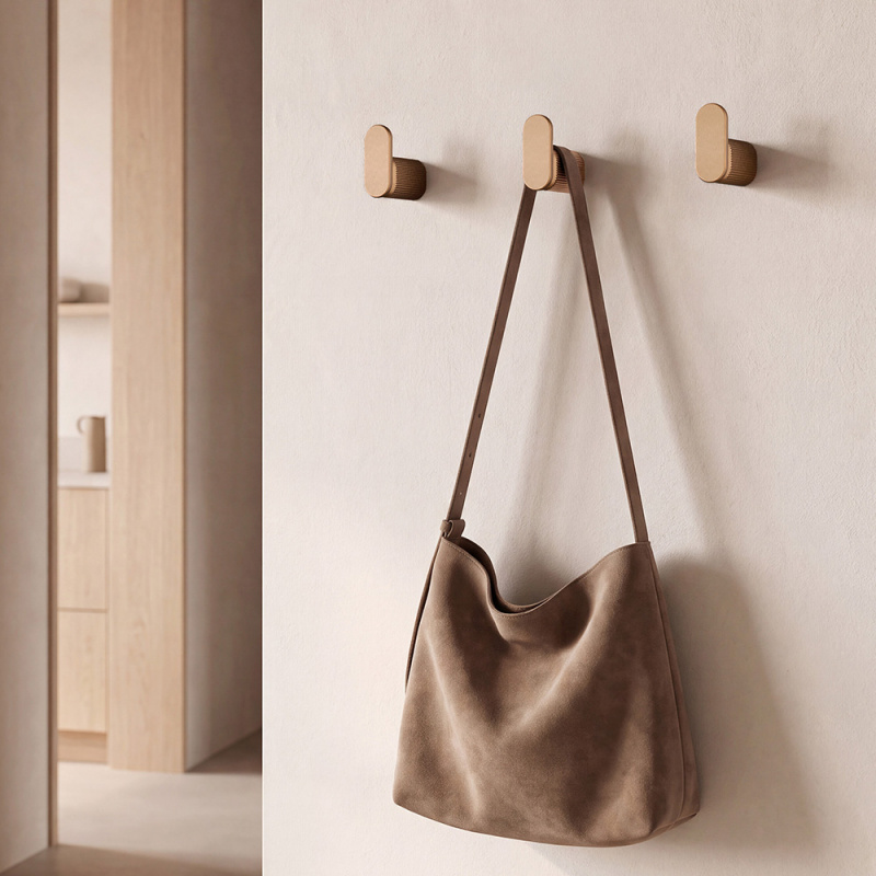 Hook Brooklyn - Dark brushed brass