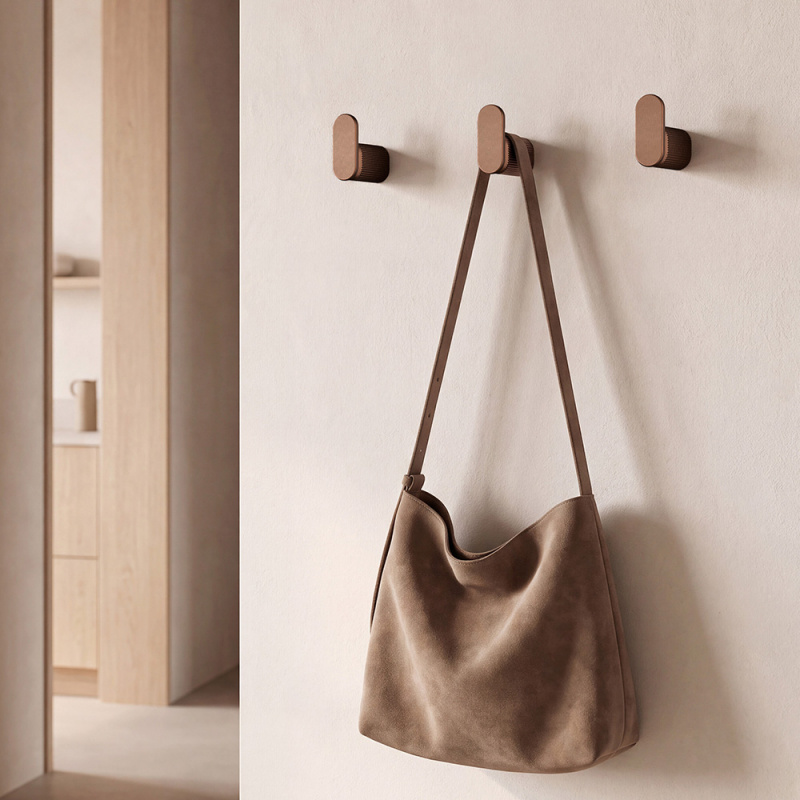 Hook Brooklyn - Brushed bronze