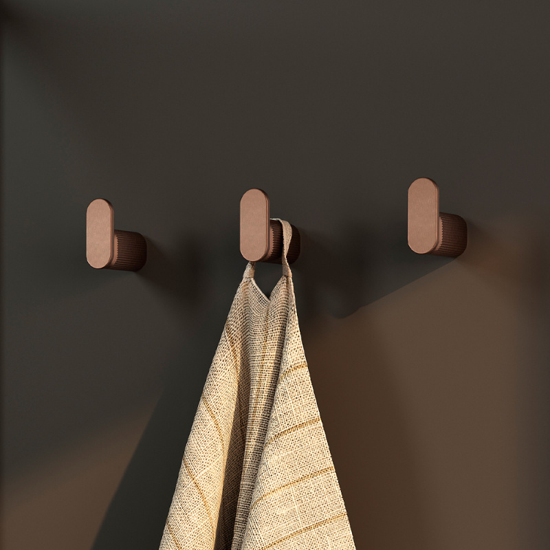 Hook Brooklyn - Brushed bronze