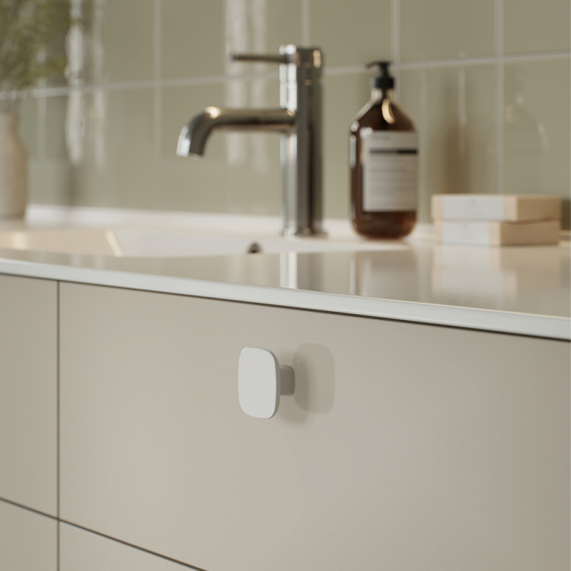 Knob Tabula - 40x20mm - White