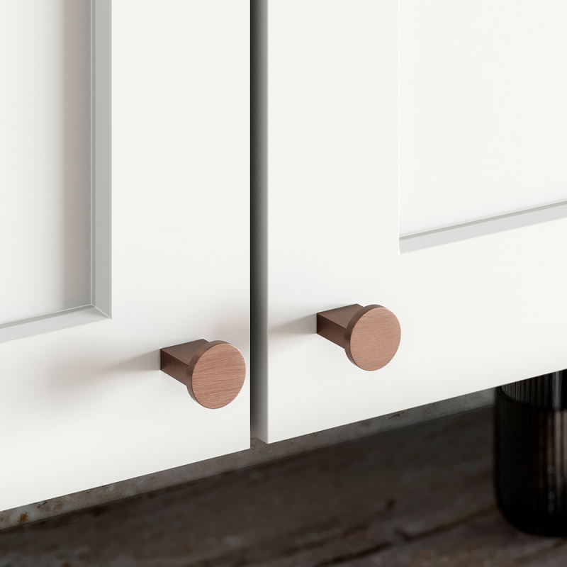 Knob Nexx - 25mm - Brushed bronze