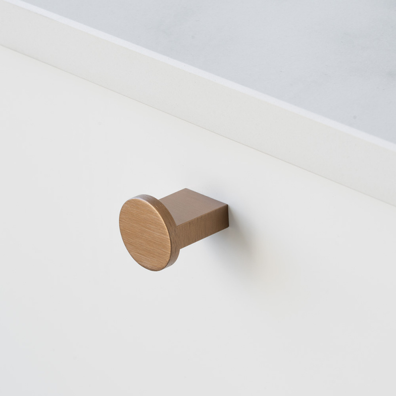 Knob Nexx - 25mm - Dark brushed brass
