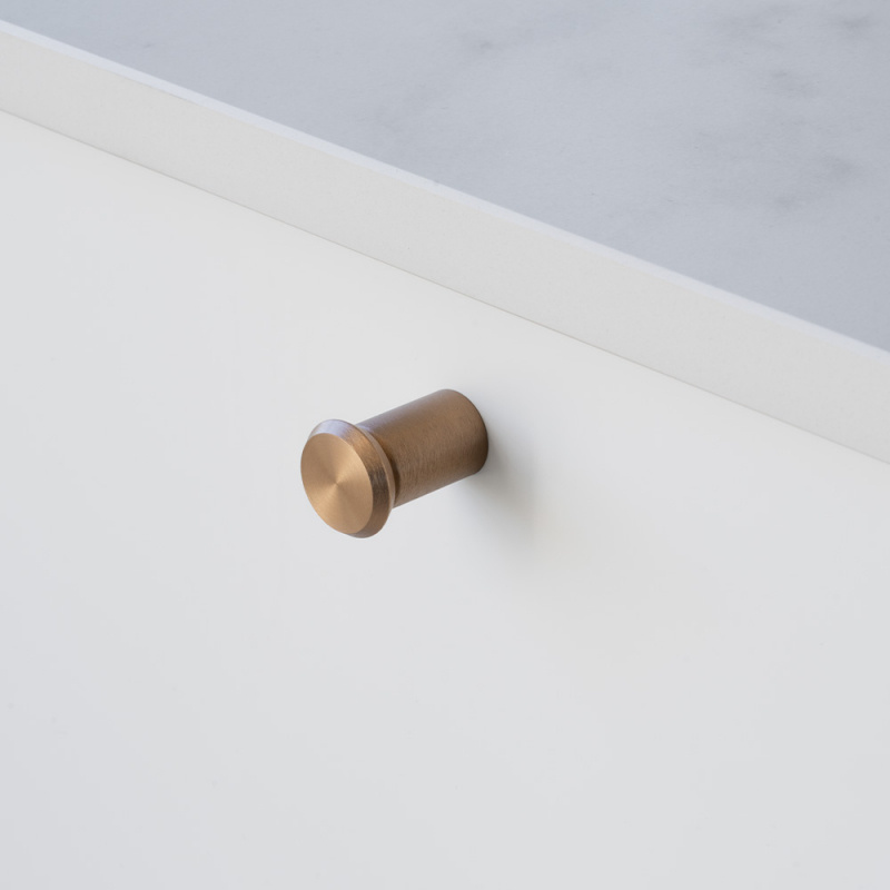 Knob Fase - 23mm - Dark brushed brass