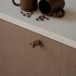 Knob Fase - 23mm - Brushed bronze Knob Fase - 23mm - Brushed bronze