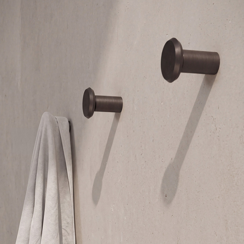 Hook Fase - Brushed bronze
