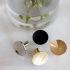 Knob Sture - 28mm - Brushed untreated brass
