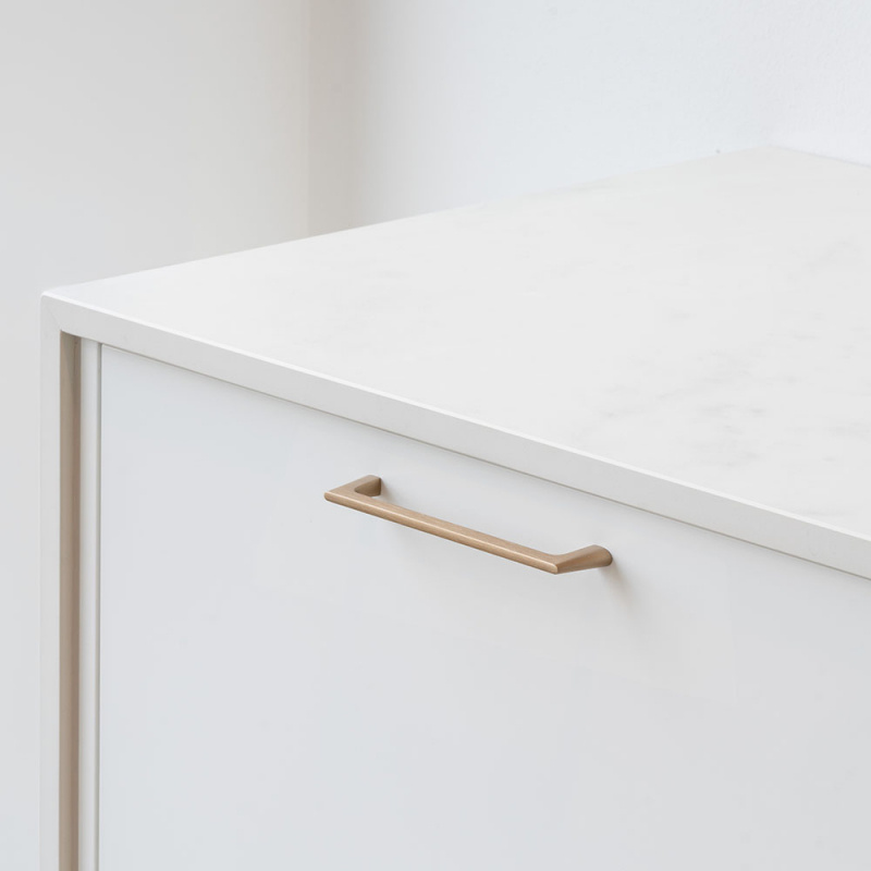 Handle Liv - 160mm - Brushed light gold