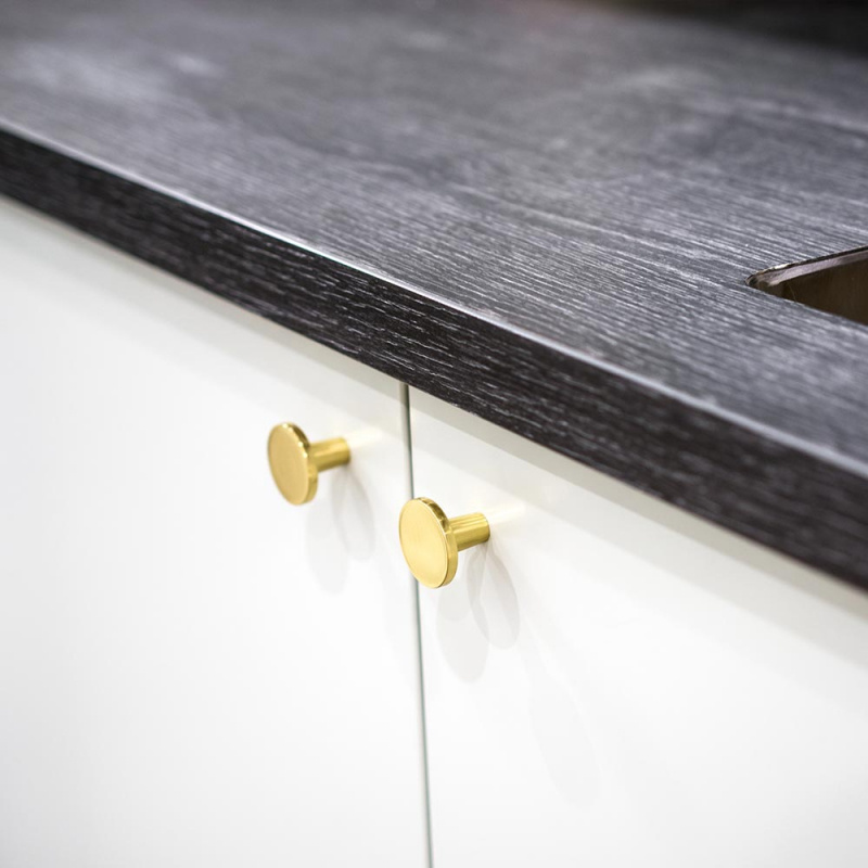 Knob Dalby - 25mm - Polished Brass