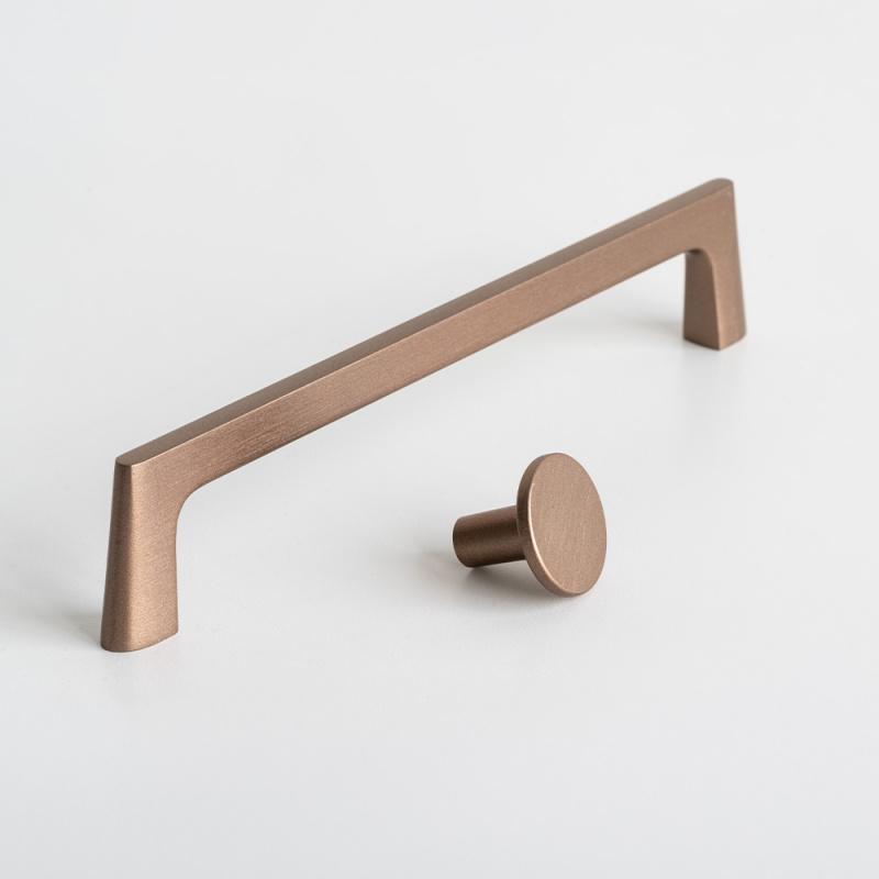 Knob Lund - 25mm - Brushed bronze