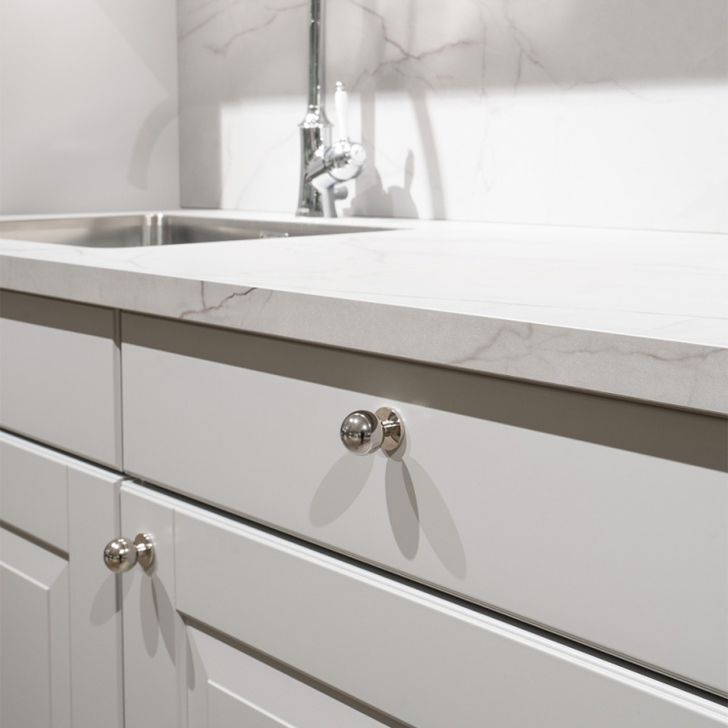 Knob Soliden - 25mm - Nickel Plated