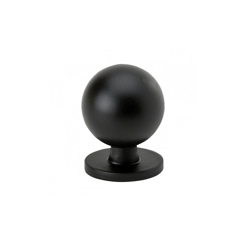 Knob Solliden - 25mm - Matt black