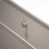 Knob Como - 26mm - Stainless Steel Look
