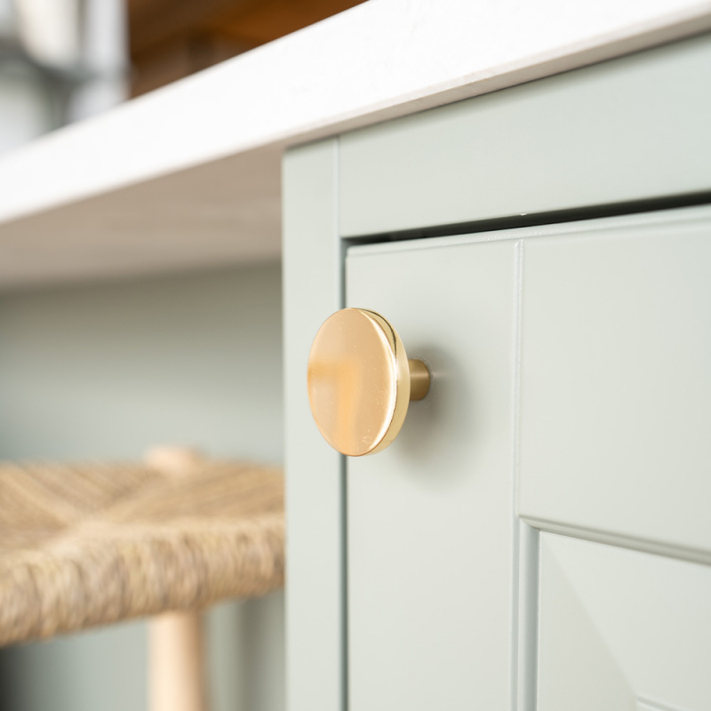 Knob Como Big - 41mm - Polished Brass