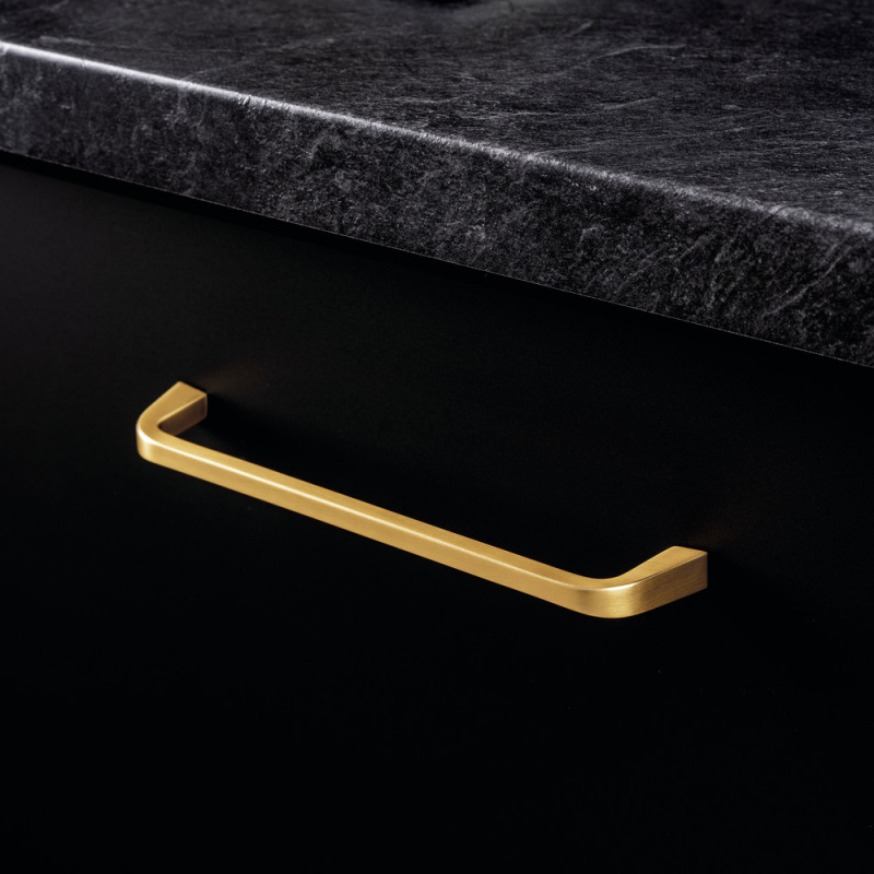 Handle Este - 160mm - Brushed brass