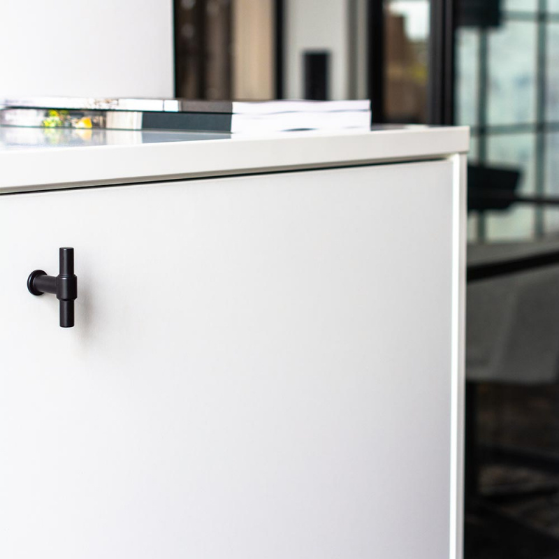 Knob T-type - Matt black