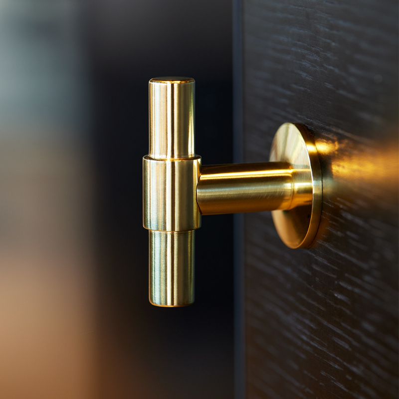 Knob T Uniform - Brass