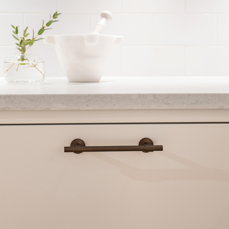 Handle Uniform - 128mm - Burnished brass