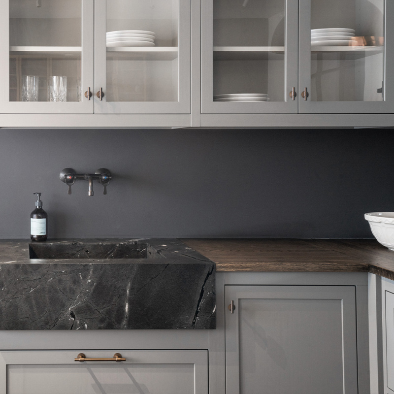 Handle Uniform - 128mm - Burnished brass