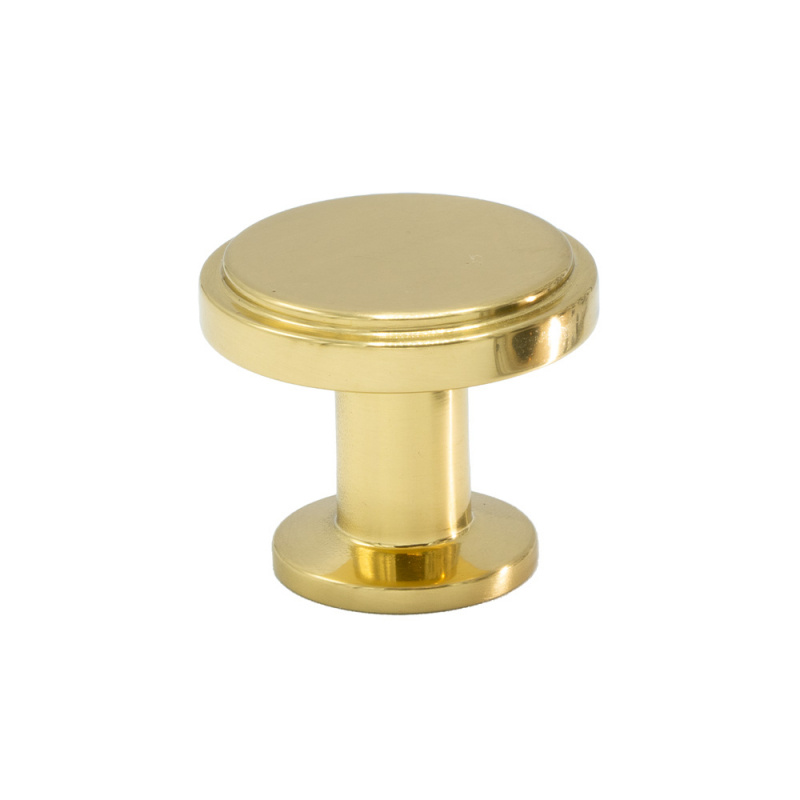 Knob Uno - 30mm - Brass