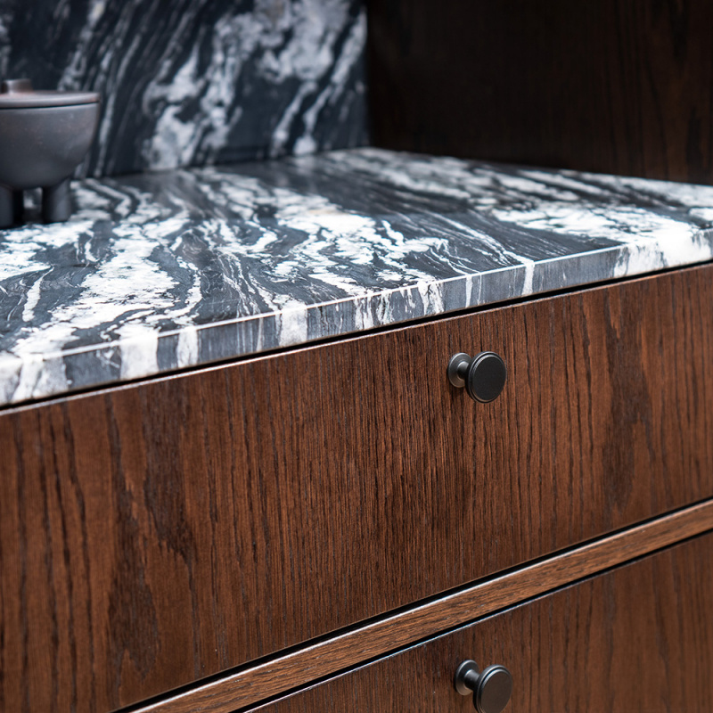 Knob Uno - 30mm - Matt black