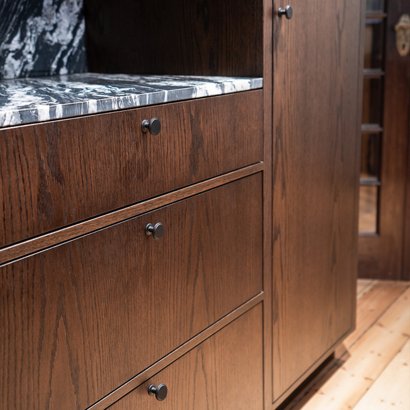 Knob Uno - 30mm - Matt black