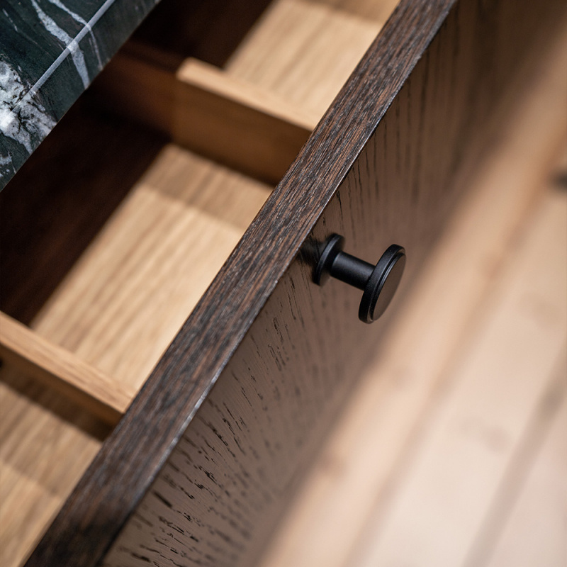 Knob Uno - 30mm - Matt black